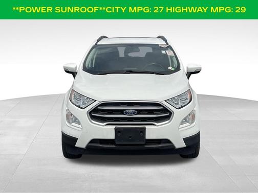 Diamond White 2019 Ford EcoSport SE