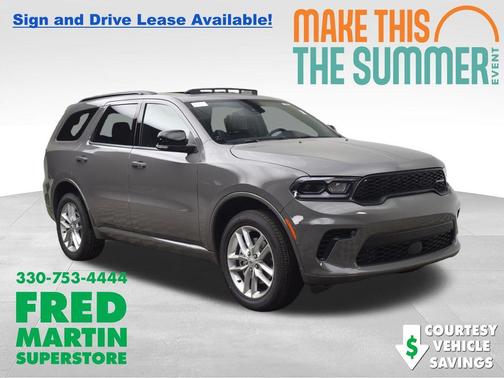Destroyer Gray Clearcoat 2026 Dodge Durango GT