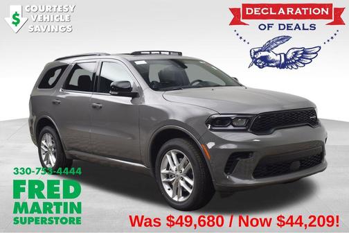 Destroyer Gray Clearcoat 2026 Dodge Durango GT