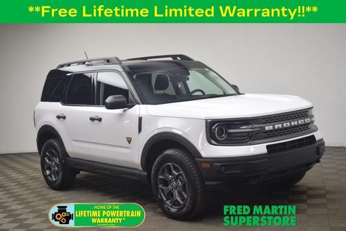 Oxford White 2022 Ford Bronco Sport Badlands