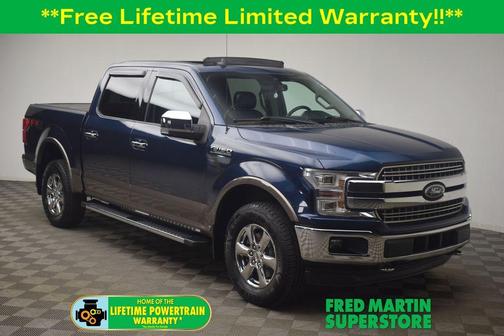 Velocity Blue Metallic 2019 Ford F-150 Lariat