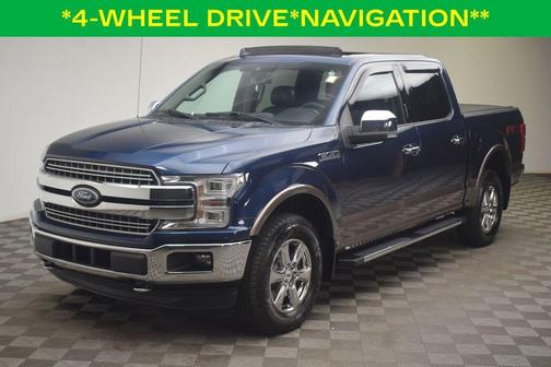 Velocity Blue Metallic 2019 Ford F-150 Lariat