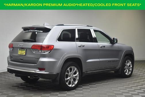 Billet Silver Metallic Clearcoat 2021 Jeep Grand Cherokee Summit