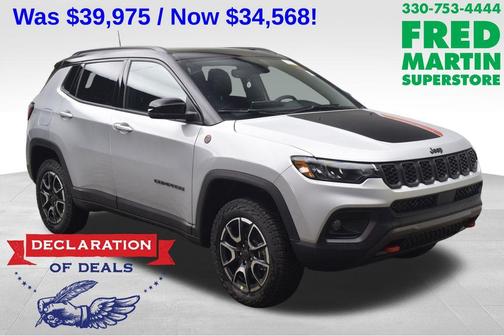Silver Zynith 2026 Jeep Compass Trailhawk