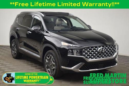 Twilight Black 2022 Hyundai SANTA FE Limited