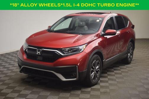 Radiant Red Metallic 2021 Honda CR-V EX-L