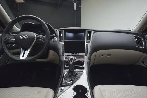 Majestic White 2021 INFINITI Q50 3.0t LUXE