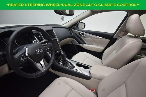 Majestic White 2021 INFINITI Q50 3.0t LUXE