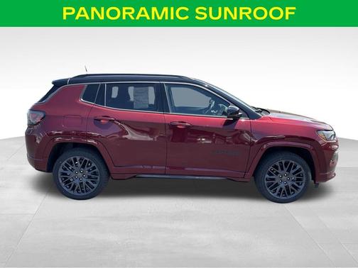 Velvet Red Pearlcoat 2022 Jeep Compass Limited