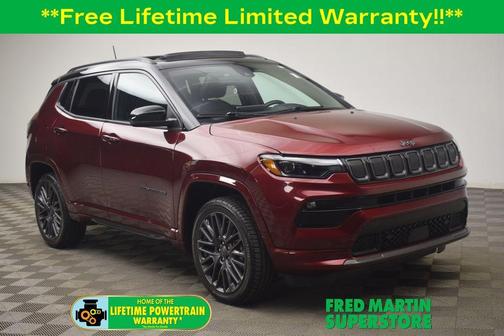 Velvet Red Pearlcoat 2022 Jeep Compass Limited