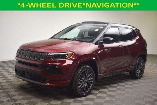 Velvet Red Pearlcoat 2022 Jeep Compass Limited