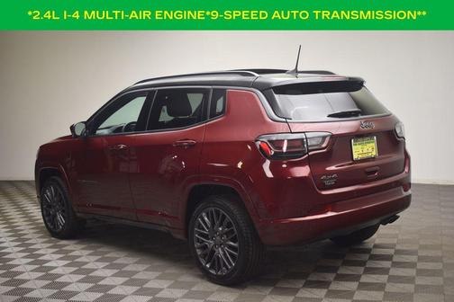 Velvet Red Pearlcoat 2022 Jeep Compass Limited