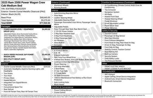 2025 RAM 2500 Rebel/Power Wagon