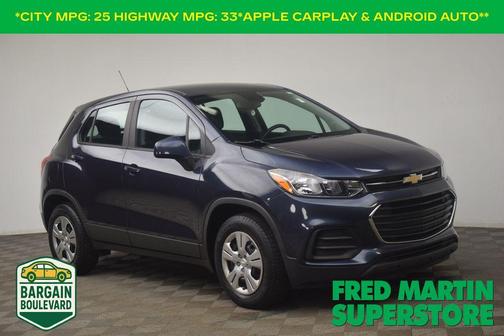 Storm Blue Metallic 2018 Chevrolet Trax LS