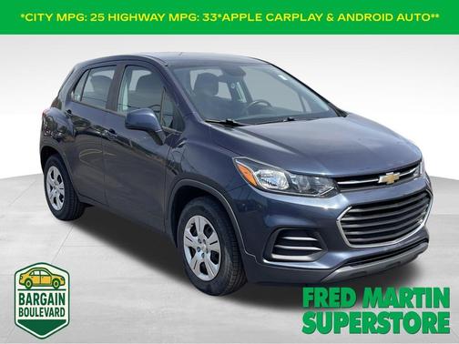 Storm Blue Metallic 2018 Chevrolet Trax LS
