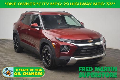 Crimson Metallic 2023 Chevrolet Trailblazer LT