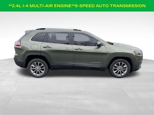 Olive Green Pearlcoat 2019 Jeep Cherokee Latitude Plus