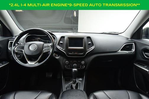 Olive Green Pearlcoat 2019 Jeep Cherokee Latitude Plus