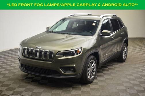 Olive Green Pearlcoat 2019 Jeep Cherokee Latitude Plus