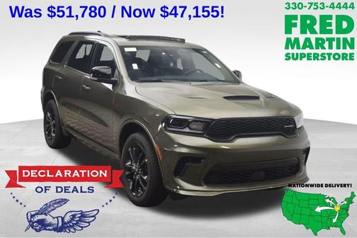 Green 2026 Dodge Durango GT