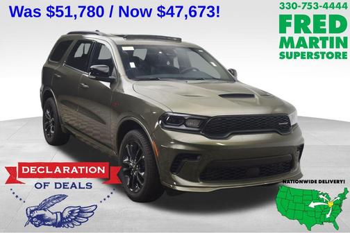 Green 2026 Dodge Durango GT