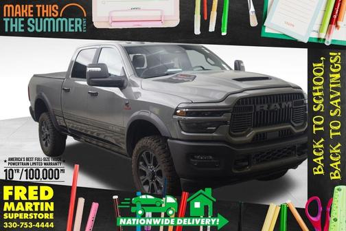 Ceramic Gray Clearcoat 2026 RAM 2500 Rebel/Power Wagon