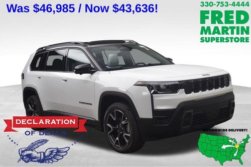 Bright White Clearcoat 2026 Jeep Cherokee Overland
