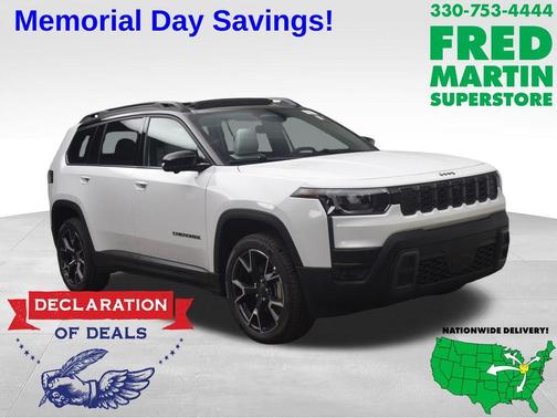 Bright White Clearcoat 2026 Jeep Cherokee Overland