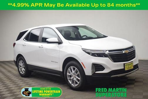 Summit White 2023 Chevrolet Equinox 1LT