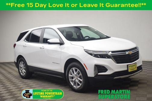 Summit White 2023 Chevrolet Equinox 1LT