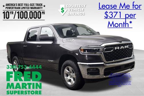 Granite Crystal Clearcoat Metallic 2026 RAM 1500 Big Horn/Lone Star