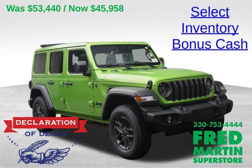 Mojito! Clearcoat 2026 Jeep Wrangler Sport