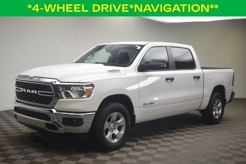 Bright White Clearcoat 2023 RAM 1500 Big Horn