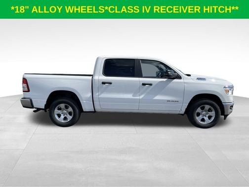 Bright White Clearcoat 2023 RAM 1500 Big Horn