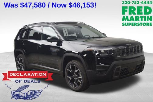 Diamond Black 2026 Jeep Cherokee Overland