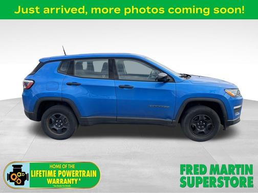 Laser Blue 2018 Jeep Compass Sport