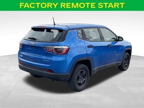 Laser Blue 2018 Jeep Compass Sport
