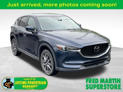 Deep Crystal Blue Mica 2017 Mazda CX-5 Grand Touring