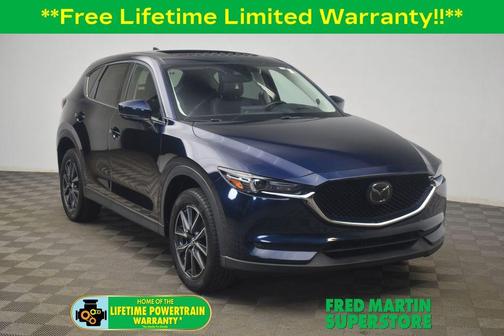 Deep Crystal Blue Mica 2017 Mazda CX-5 Grand Touring