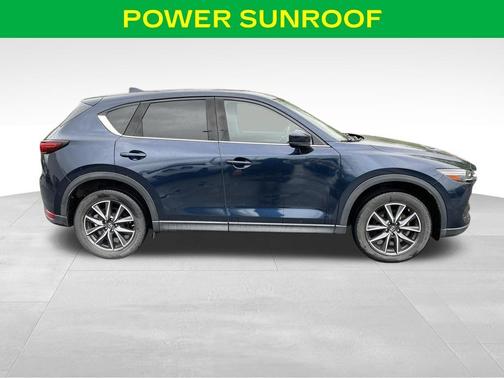 Deep Crystal Blue Mica 2017 Mazda CX-5 Grand Touring