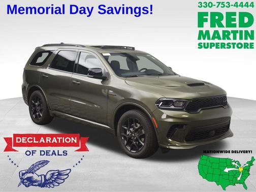 Green 2026 Dodge Durango GT Premium HEMI V8
