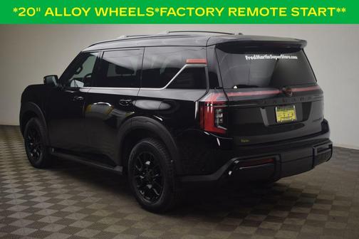 Black 2025 Nissan Armada PRO4X