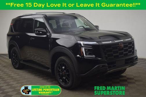 Black 2025 Nissan Armada PRO4X