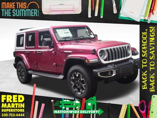 Tuscadero Pearlcoat 2026 Jeep Wrangler Sahara