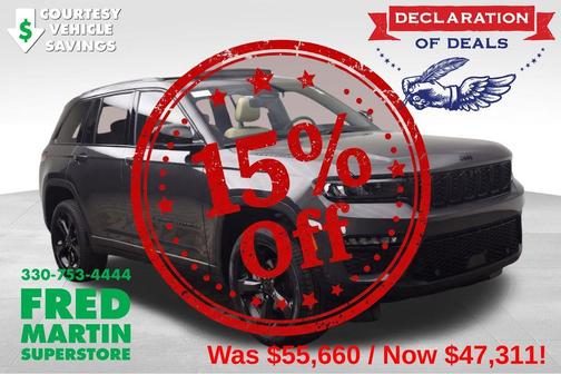 Metallic 2025 Jeep Grand Cherokee Limited