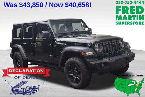 Black Clearcoat 2026 Jeep Wrangler Sport