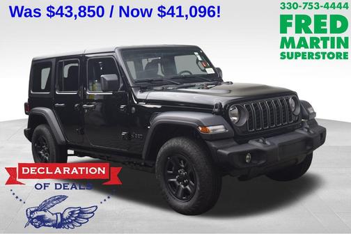 Black Clearcoat 2026 Jeep Wrangler Sport