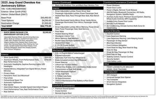 2025 Jeep Grand Cherokee 4xe Base