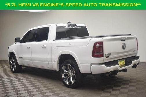 Bright White Clearcoat 2023 RAM 1500 Longhorn