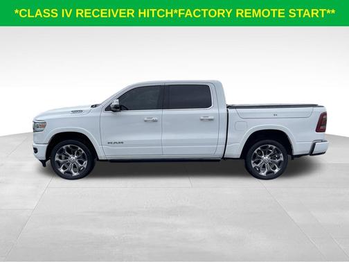 Bright White Clearcoat 2023 RAM 1500 Longhorn